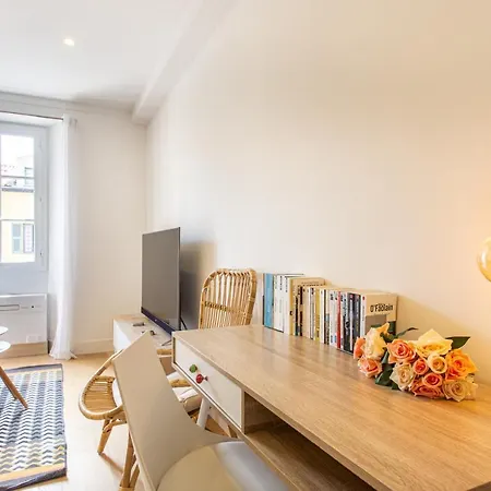 Jj8 - Magnifique 3pieces, Entierement Renove, Clim, Vieux-nice Apartment Nice